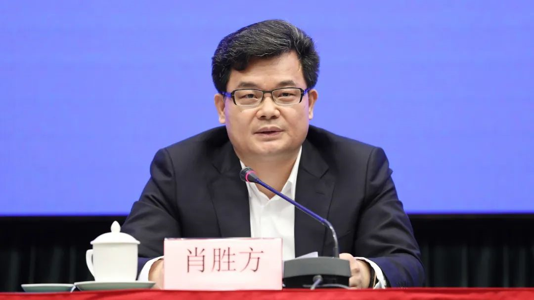 肖胜方参加新闻发布会,介绍律师服务疫情防控情况.